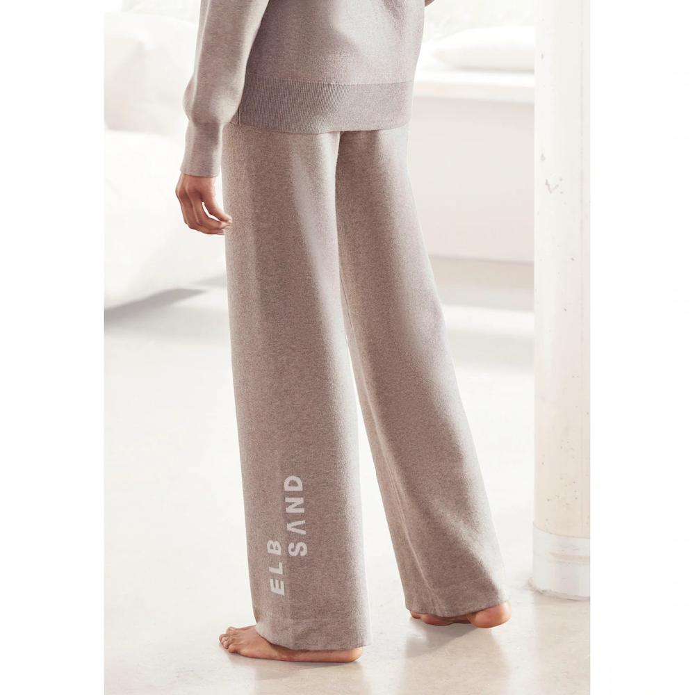 Elbsand Strickhose Loungehose Relaxhose aus weichem hochwertigem Strick Loungewear