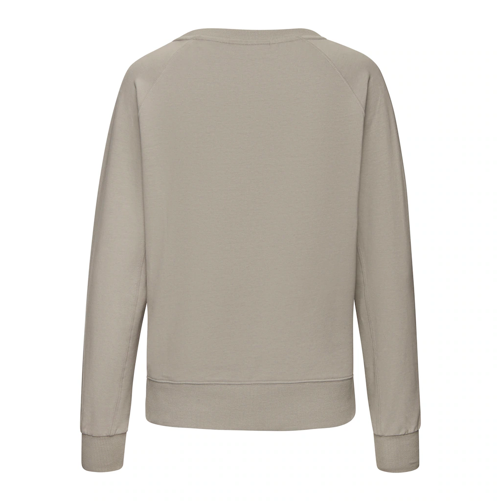 Elbsand Sweatshirt Mit Frontprint Rundhalsausschnitt Printpullover Casual-sportlich