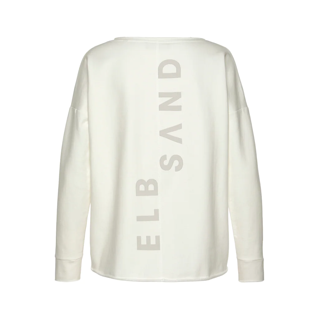 Elbsand Sweatshirt »Raina« Mit Logoprint Am Rücken Sportlich-casual