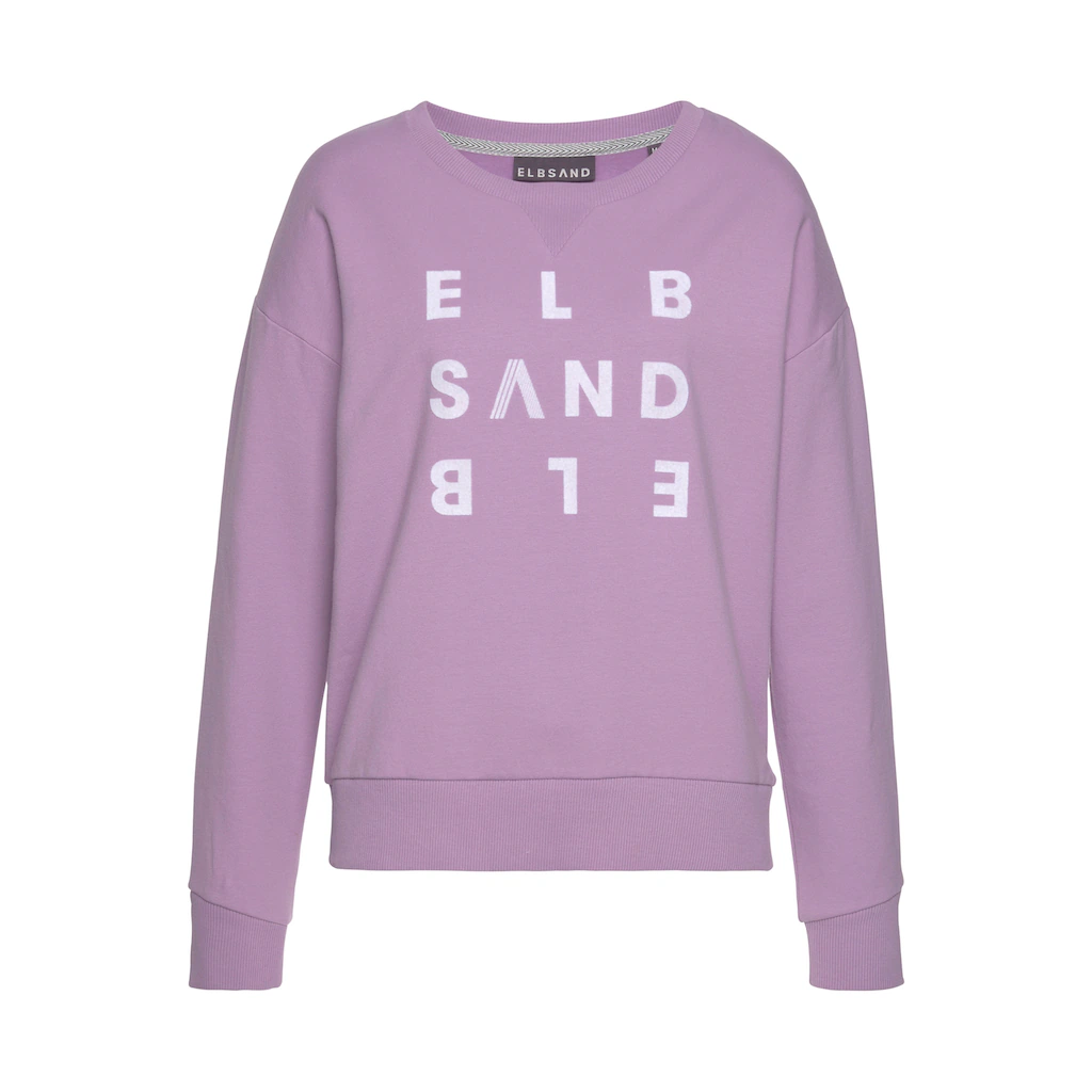 Elbsand Sweatshirt »Ylva« Mit Logodruck Sportlich-casual
