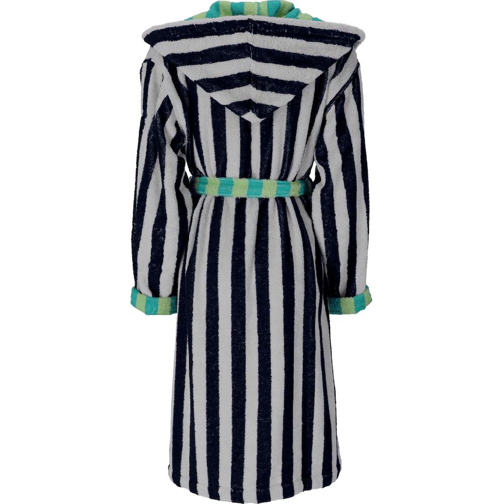 Esprit Unisex-Bademantel »Summer Stripe Ideal Für Sauna & Spa Hotelbademantel Morgenmantel« (1 St.) Doubleface