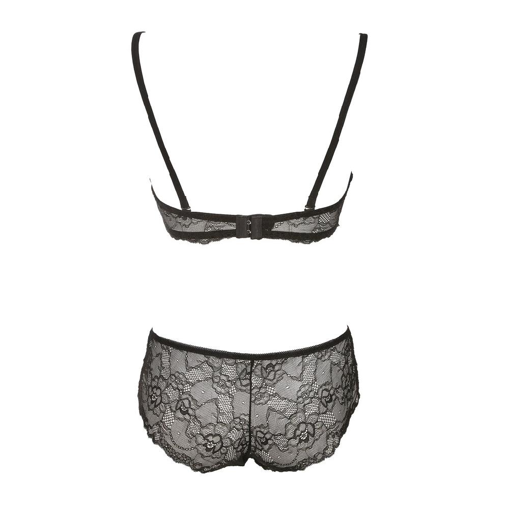 Family Trends Set: Push-up-BH (mit Hüftslip) Mit Push Up-BH Und Slip ▷ Für