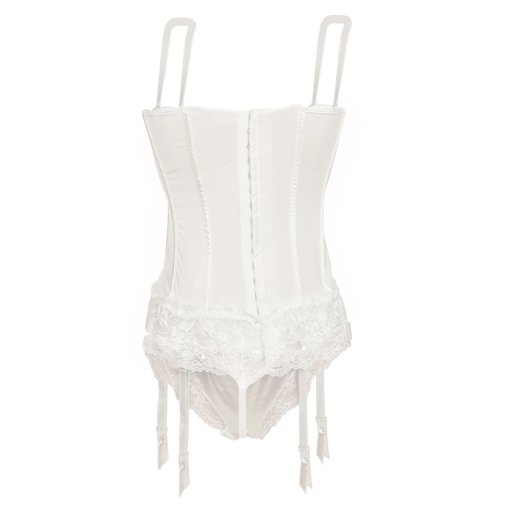 Family Trends Set: Push-up-BH (mit String) Mit Push Up-BH String Und Strumpfhalter ▷ Für