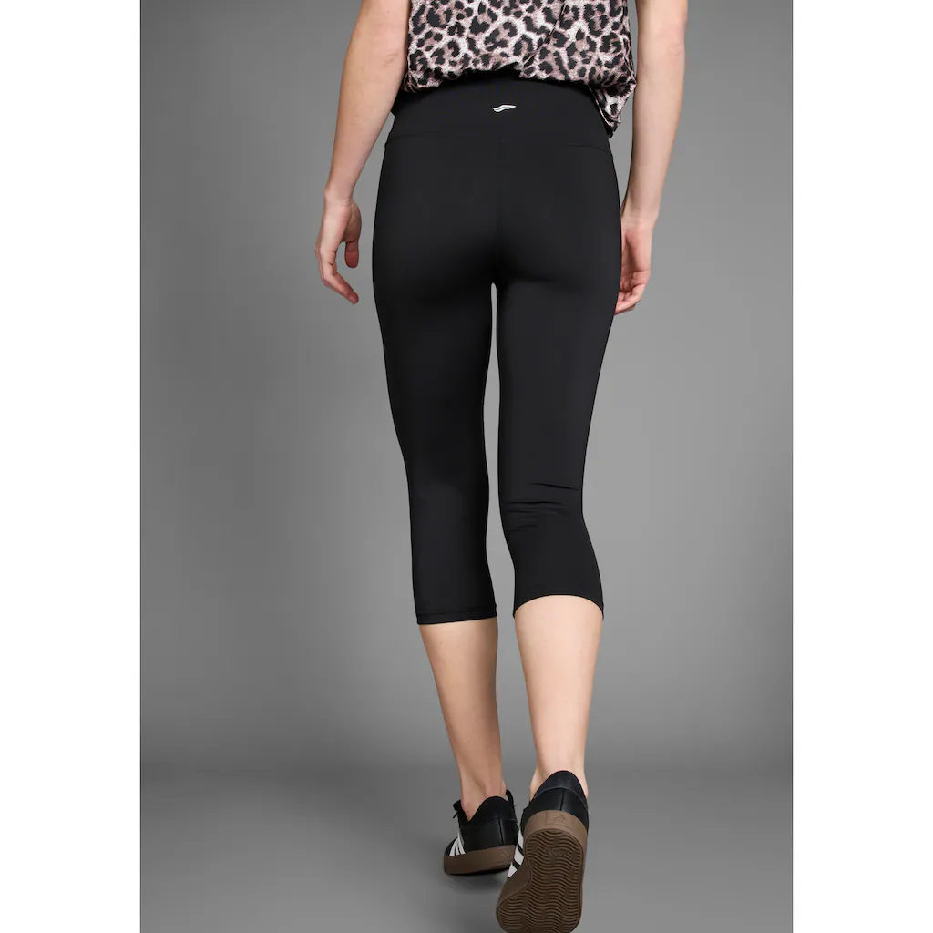 FAYN SPORTS Caprileggings Mit Figur Formenden Nähten Und Hohem Bund