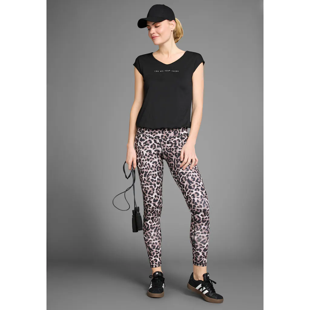 FAYN SPORTS Leggings Mit Formnähten Und Hohem Bund Für Die Perfekte Passform
