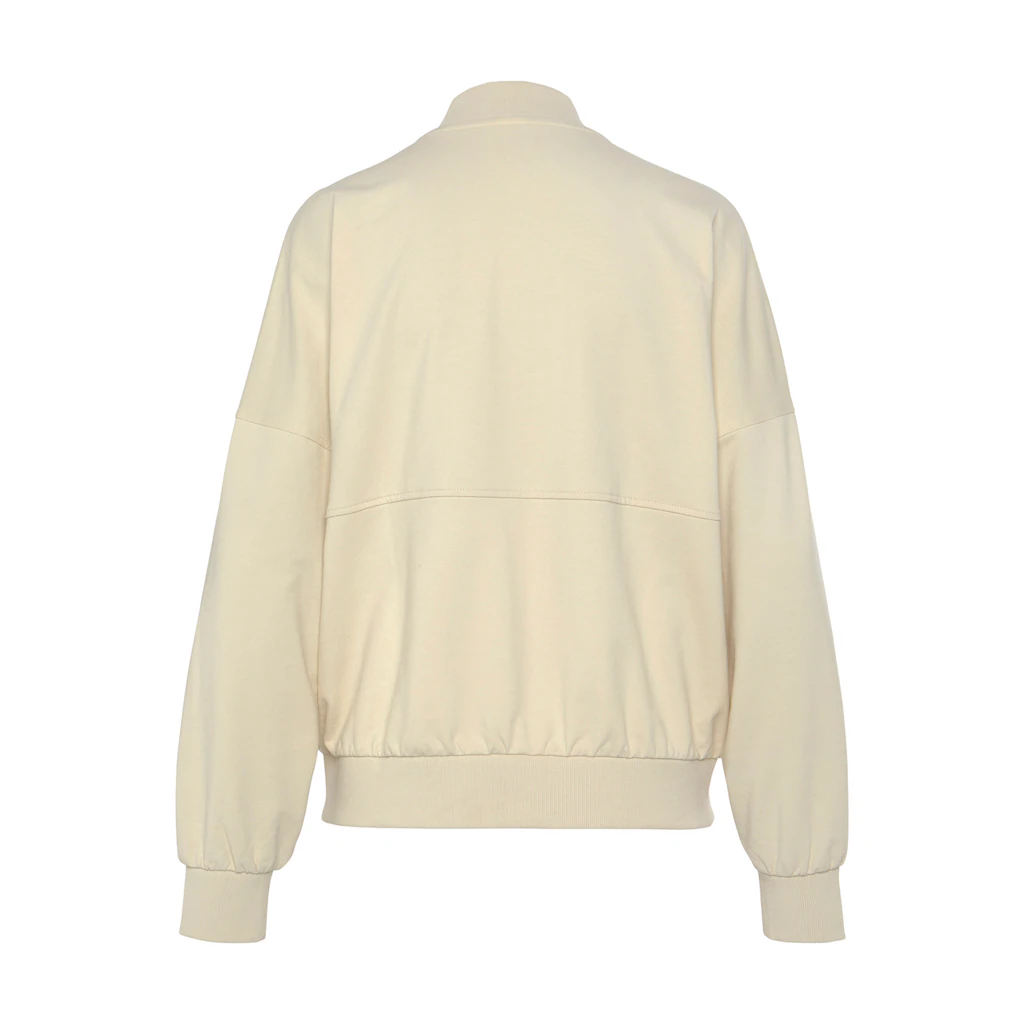 FCUK Sweatjacke Mit Kragen Und Durchgehenden Reißverschluss