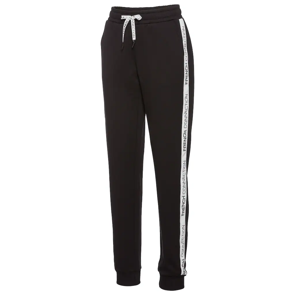 French Connection Sweathose Mit Seitlichen Kontraststreifen Und Logodruck
