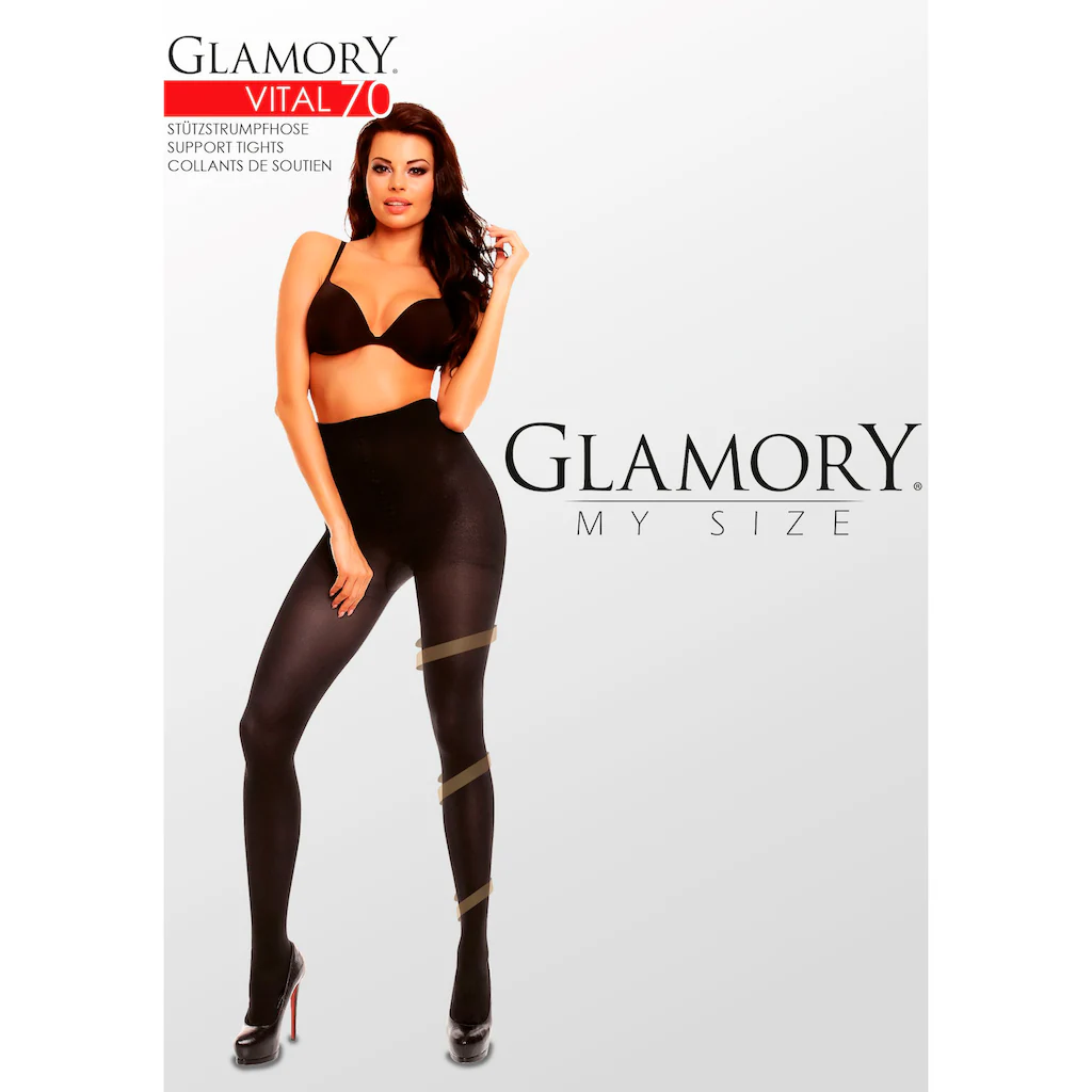 GLAMORY Stützstrumpfhose Bis Größe 60/62 Plus Size Kaufen