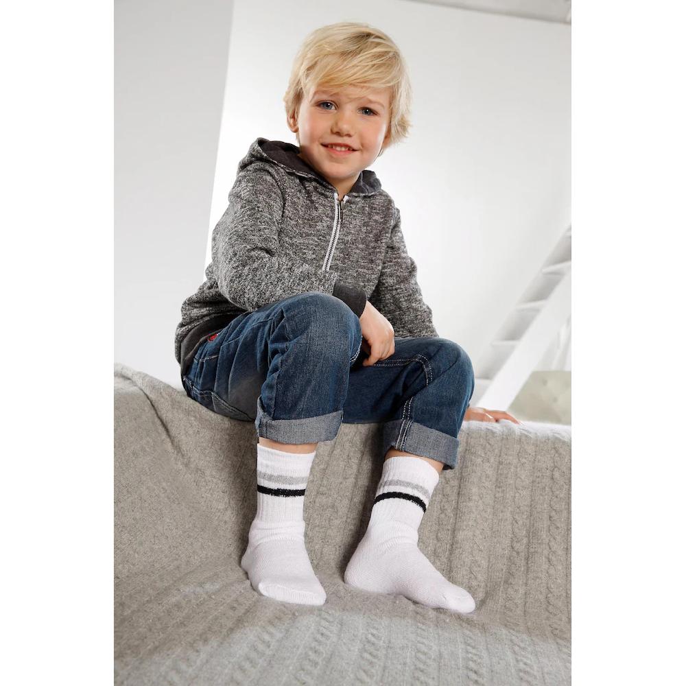 Go In Freizeitsocken (Packung 6 Paar) Mit Farbigen Streifen ▷ Für
