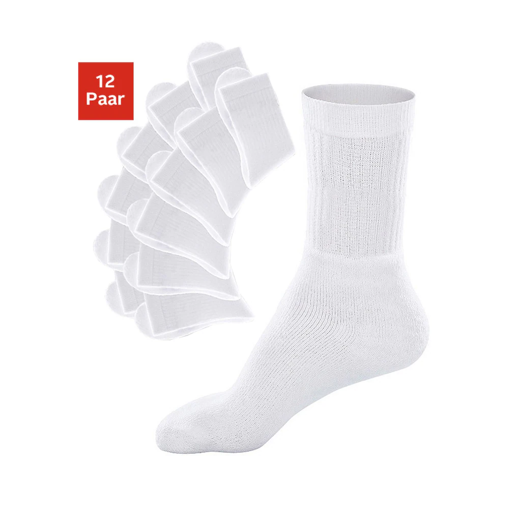 Go in Sportsocken (12 Paar) mit geripptem Schaft online kaufen