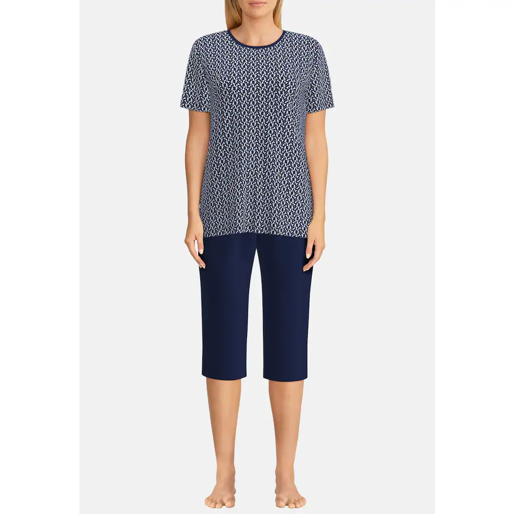 GÖTZBURG Capri-Pyjama (2 Tlg.) Weicher Single Jersey Online Kaufen