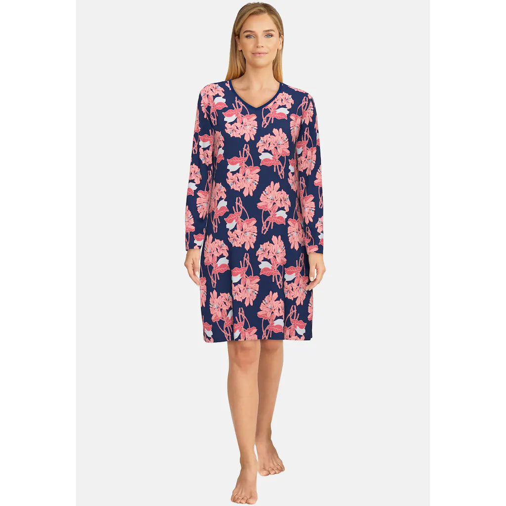 GÖTZBURG Nachthemd (Packung) mit Allover-Blumenprint ▷ für