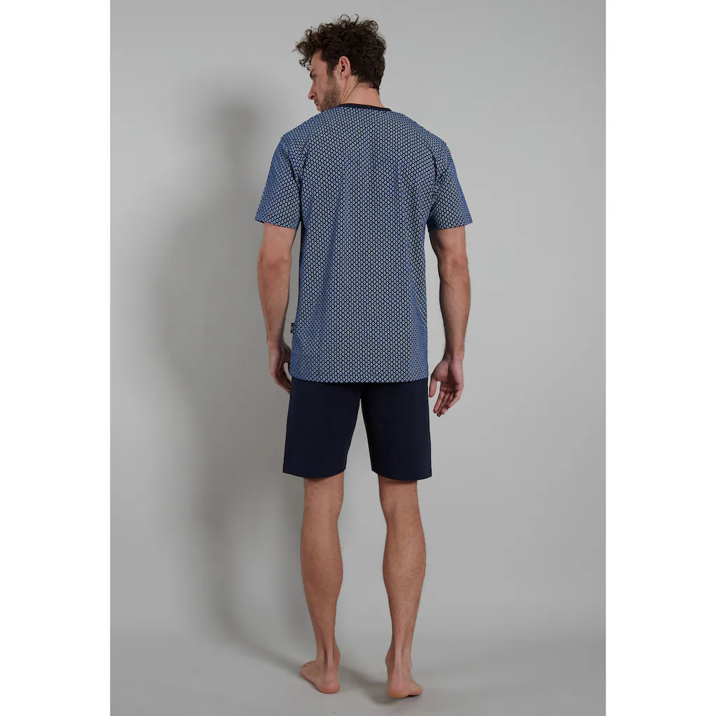 GÖTZBURG Shorty »Manhattan« (2 Tlg.) Kurz-Pyjama Mit V-Ausschnitt Online Kaufen