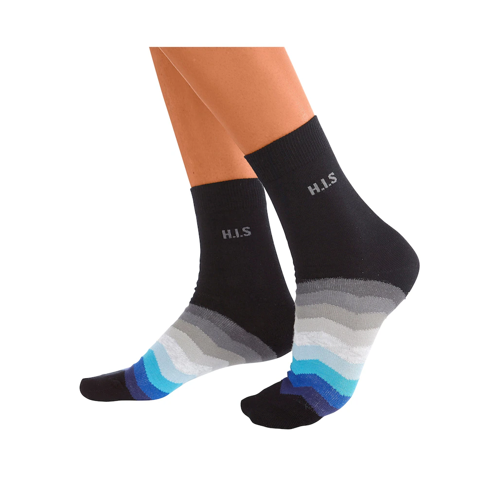 H.I.S Basicsocken (7 Paar) Mit Dezentem Logo Online Kaufen