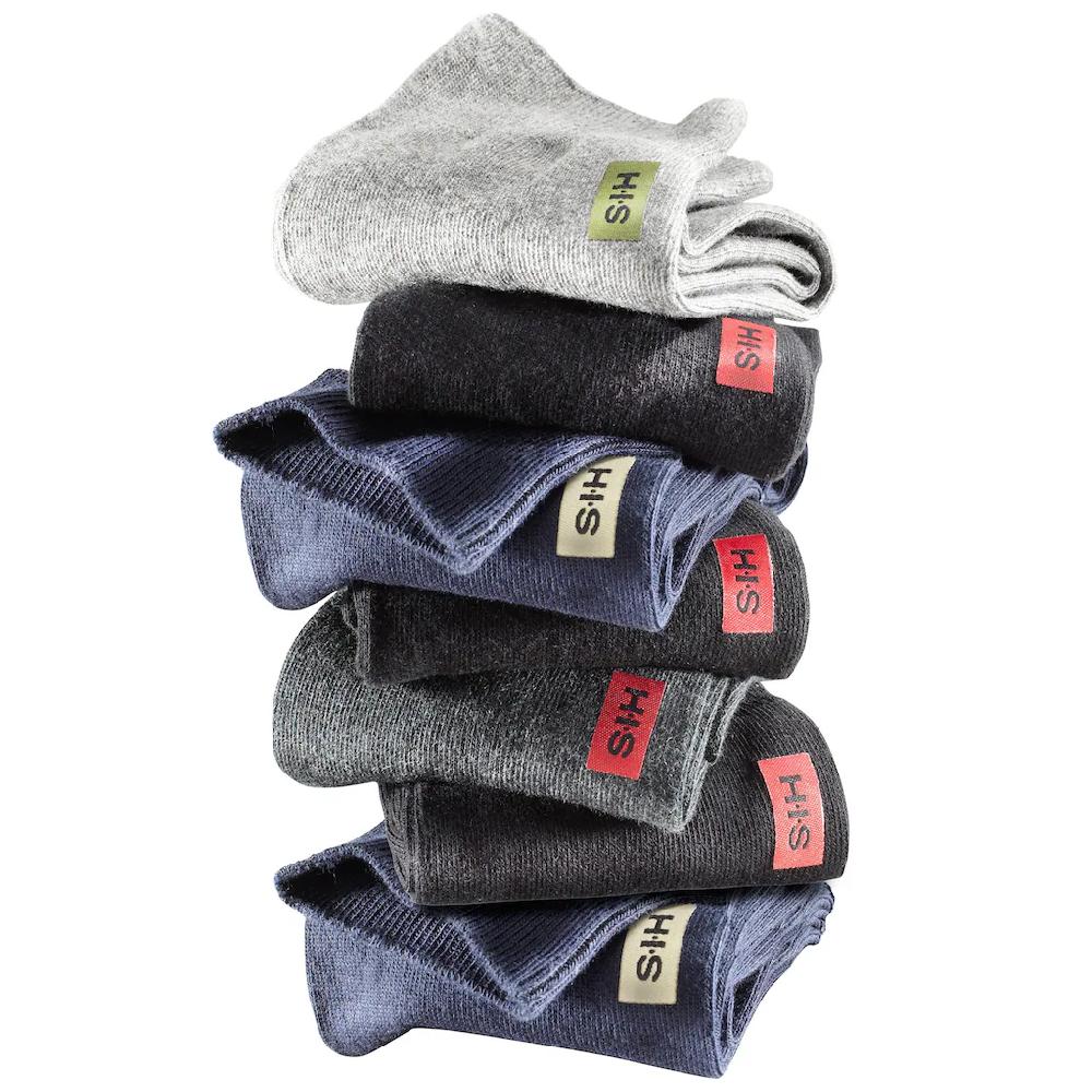 H.I.S Basicsocken (Packung 7 Paar) In Angenehmer Baumwollqualität Kaufen