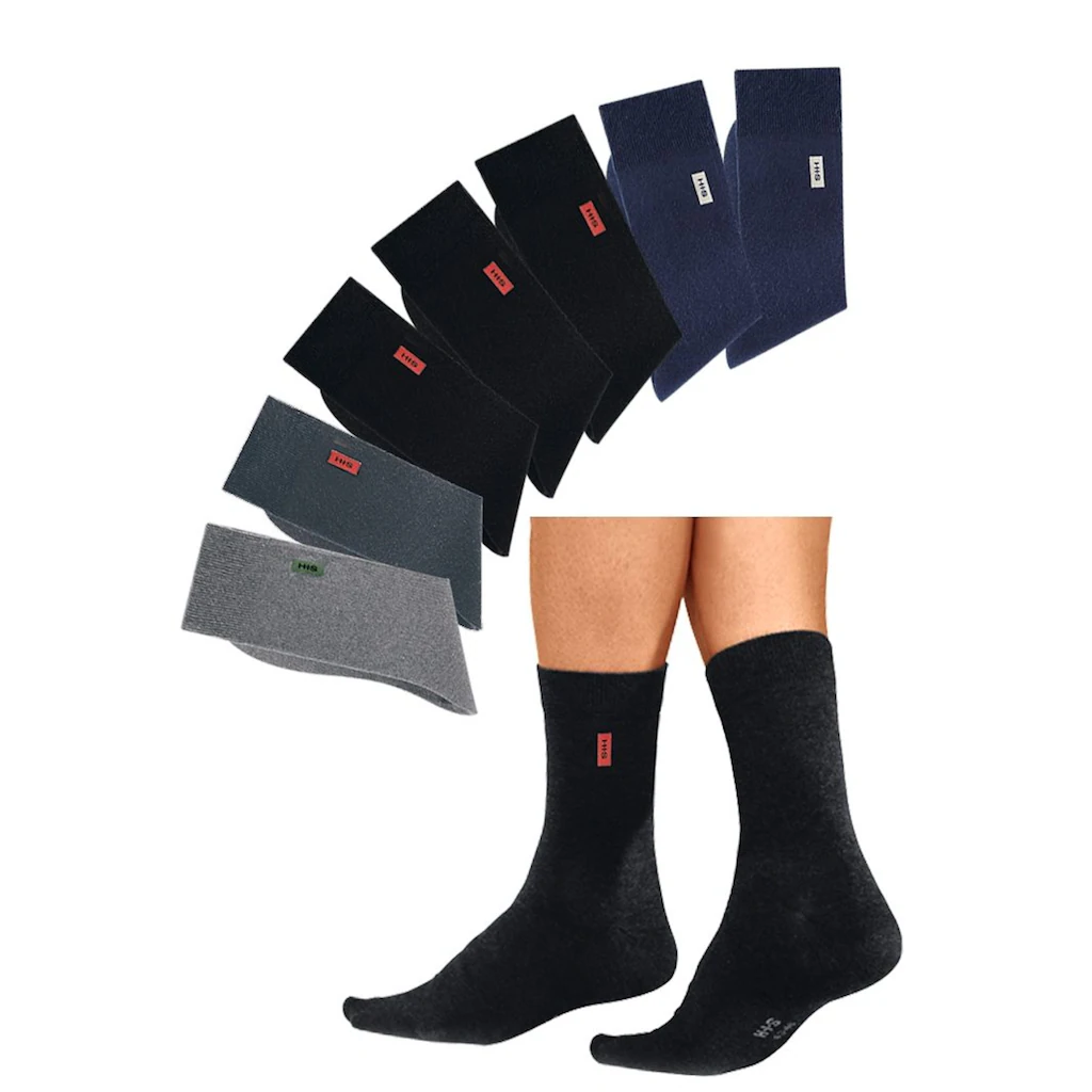 H.I.S Basicsocken (Packung 7 Paar) In Angenehmer Baumwollqualität Kaufen