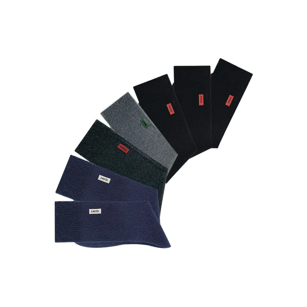 H.I.S Basicsocken (Packung 7 Paar) in angenehmer Baumwollqualität kaufen