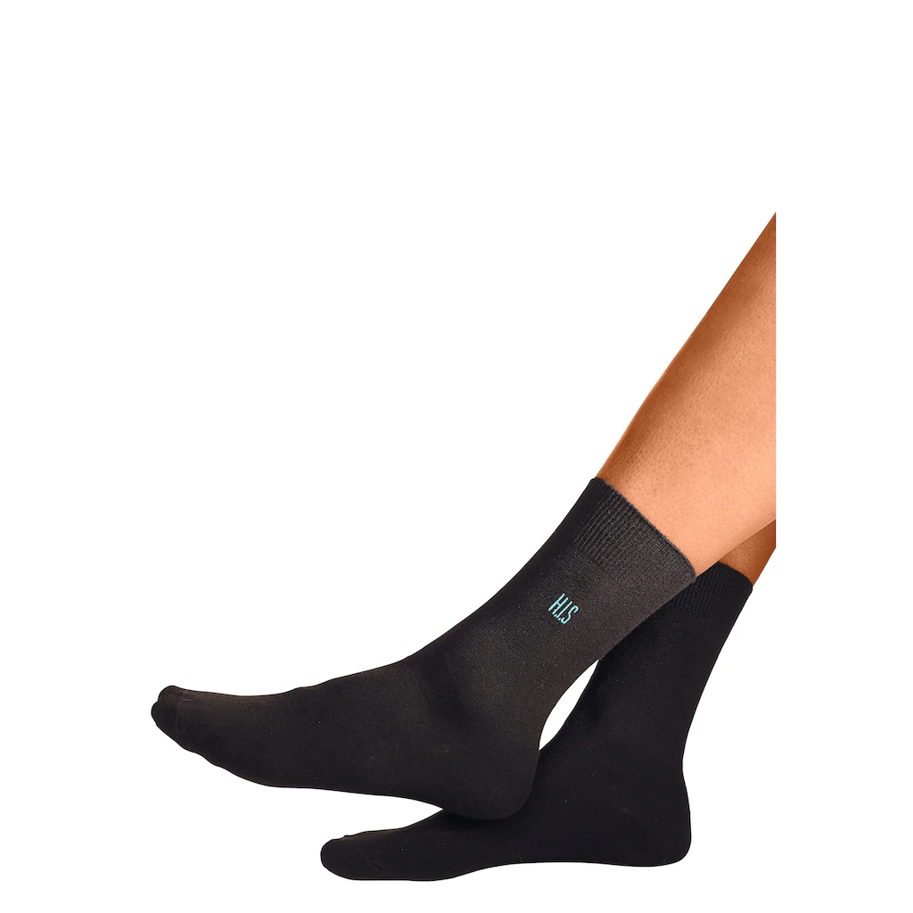 H.I.S Basicsocken (Packung 7 Paar) Mit Komfortbündchen ▷ Für