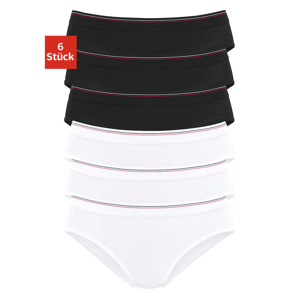 H.I.S Bikinislip (6 Stück) mit sportiven Streifen online kaufen