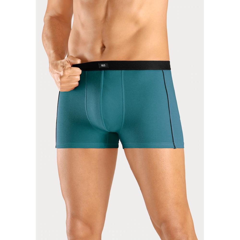 H.I.S Boxer »Boxershorts Für Herren« (Packung 3 St.) Mit Schmalen Piping An Den Seiten Online Kaufen