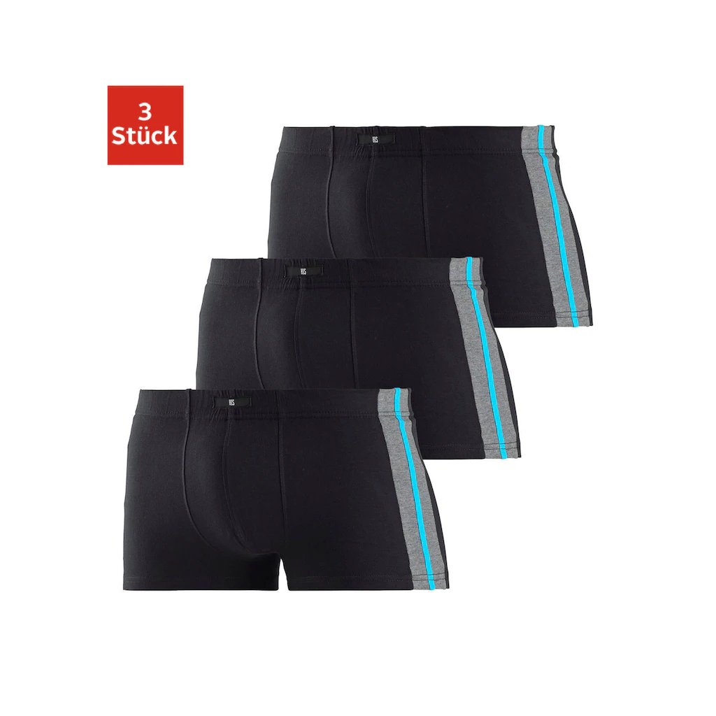 H.I.S Boxer »Boxershorts für Herren« (Packung 3 St.) mit Colorblocking bestellen