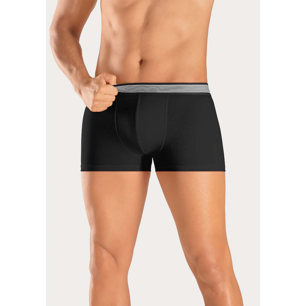 H.I.S Boxer »Boxershorts Für Herren« (Packung 4 St.) Mit Gestreiftem Webbund Online Bestellen