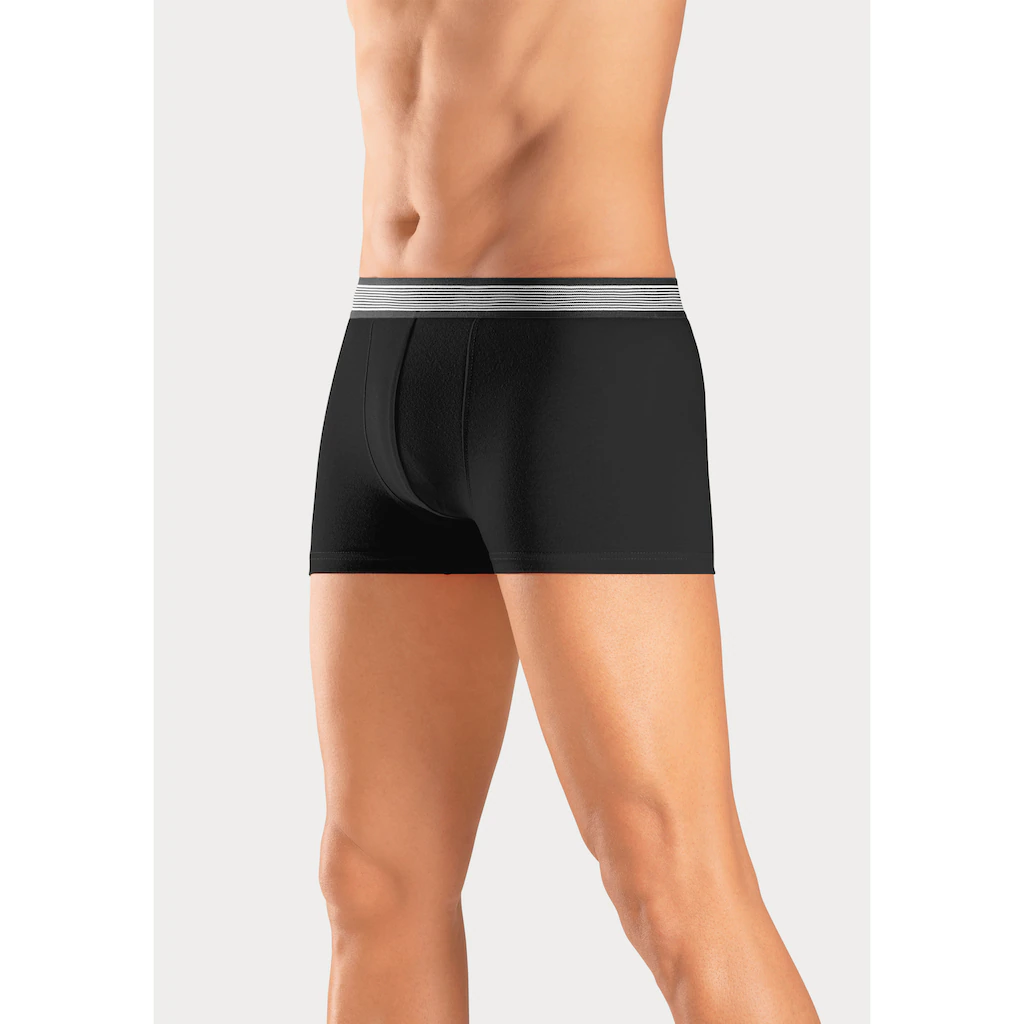 H.I.S Boxer »Boxershorts Für Herren« (Packung 4 St.) Mit Gestreiftem Webbund Online Bestellen