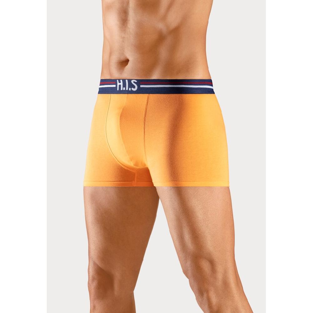 H.I.S Boxer »Boxershorts Für Herren« (Packung 5 St.) Mit Streifen Und Markenlogo Im Bund ▷ Für