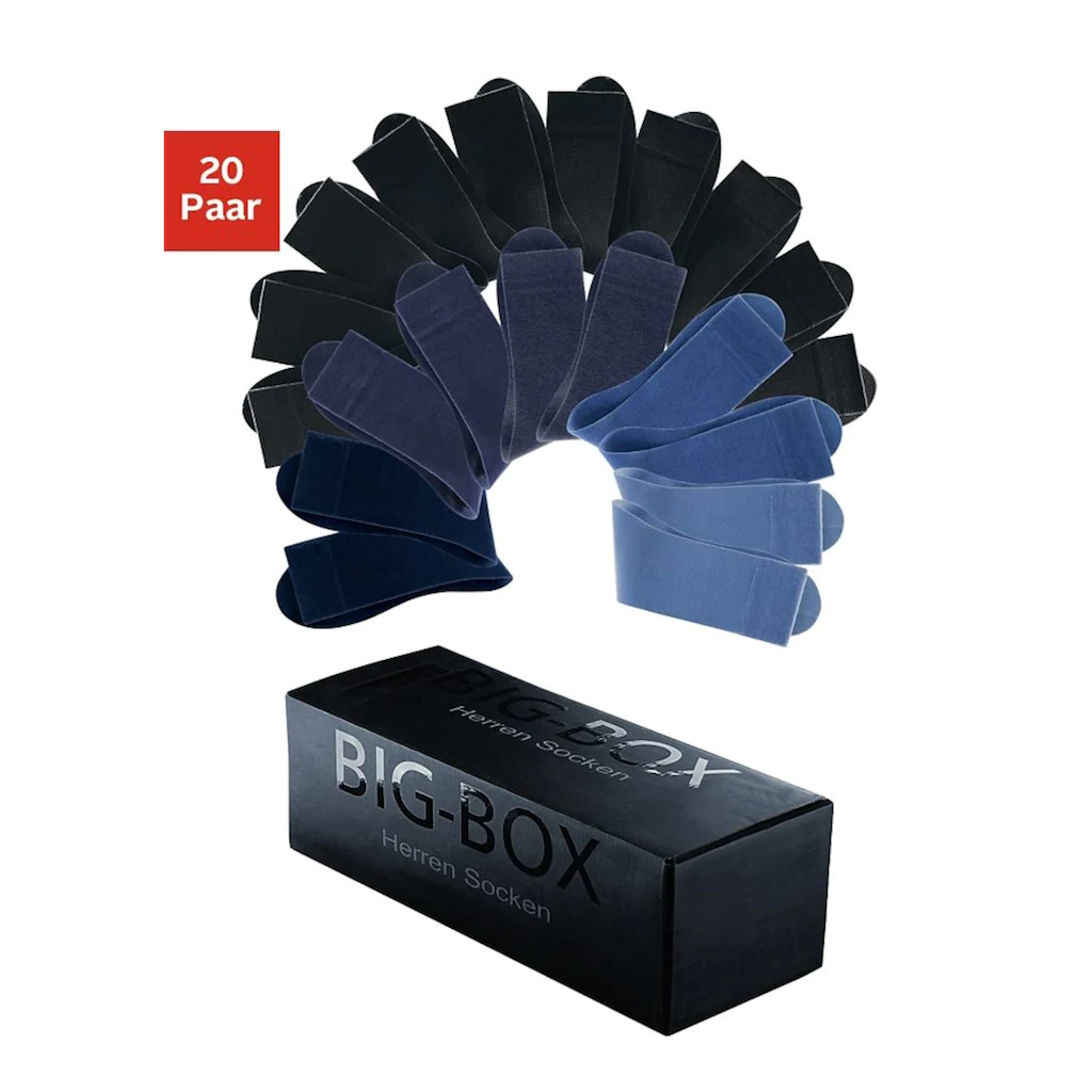 H.I.S Businesssocken (Box 20 Paar) in der Big-Box online kaufen