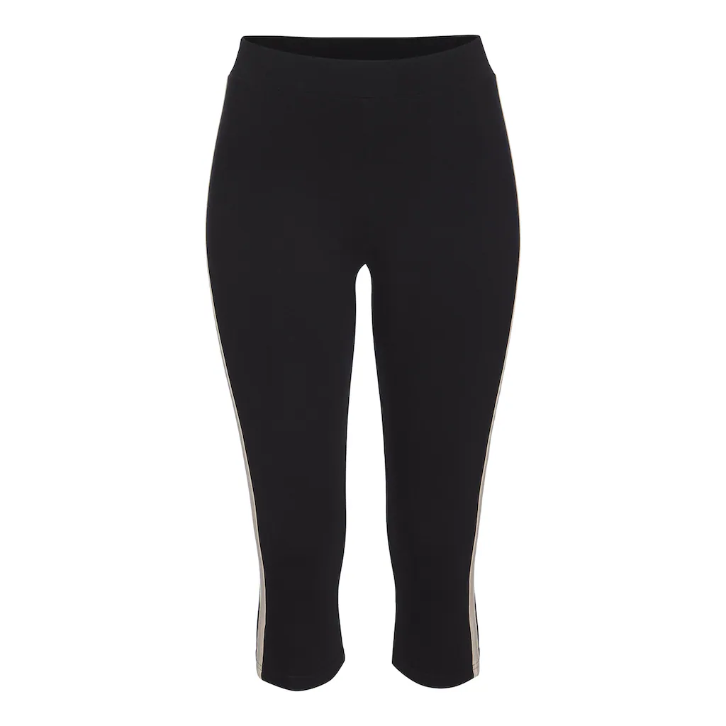 H.I.S Caprileggings Mit Schmalen Seitenstreifen