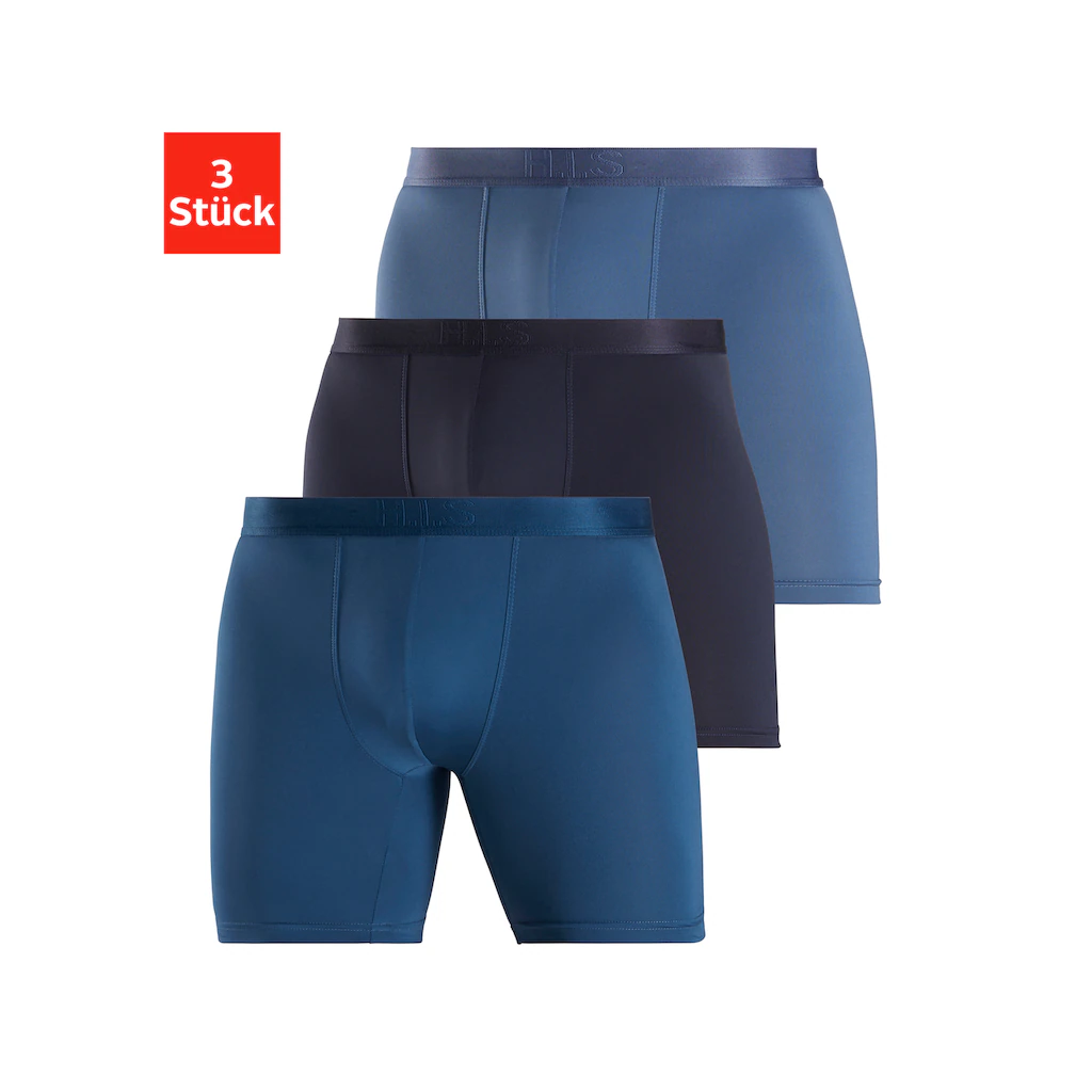 H.I.S Funktionsboxer (Packung 3 St.) mit langem Bein in pflegeleichter Microfaser-Qualität online kaufen