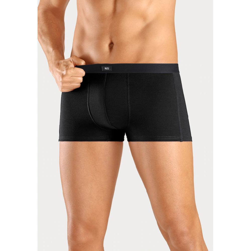 H.I.S Hipster (Packung 3 St.) Knapp Sitzende Boxershorts Aus Baumwollmischung