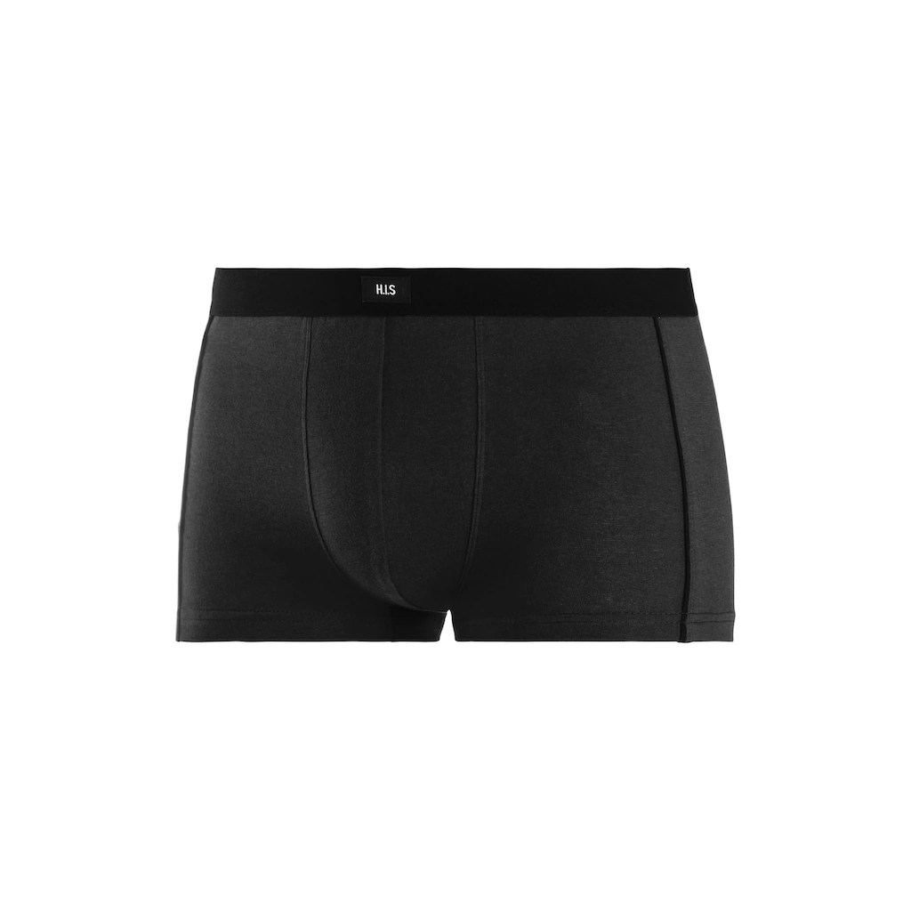 H.I.S Hipster (Packung 3 St.) Knapp Sitzende Boxershorts Aus Baumwollmischung