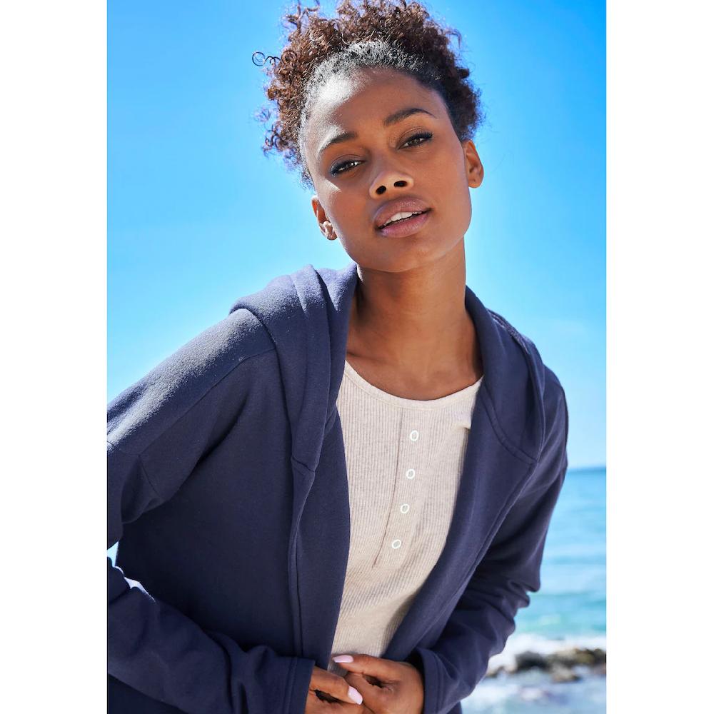 H.I.S Kapuzensweatjacke Mit Lockerem Schnitt Loungeanzug