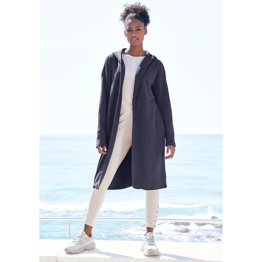 H.I.S Kapuzensweatjacke mit lockerem Schnitt Loungeanzug