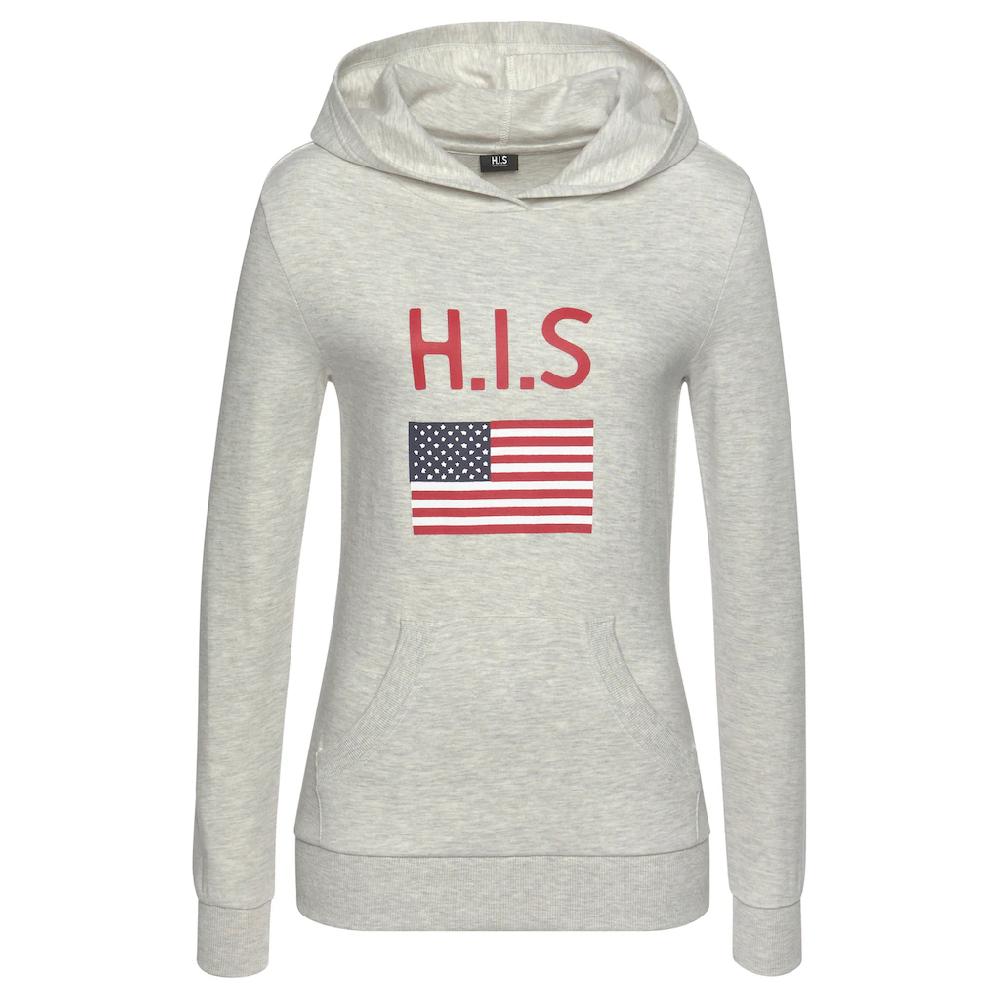 H.I.S Kapuzensweatshirt Mit Logodruck Und Kängurutasche Loungeanzug Hoodie
