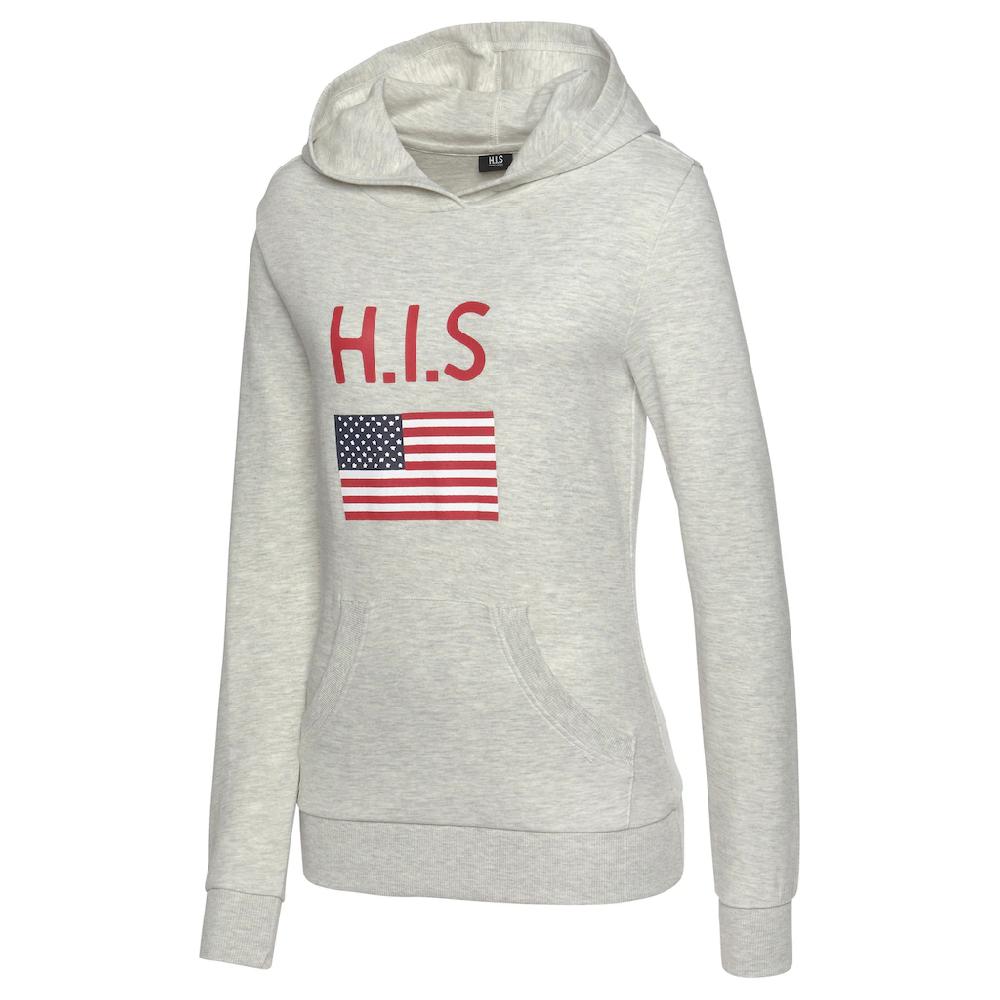 H.I.S Kapuzensweatshirt Mit Logodruck Und Kängurutasche Loungeanzug Hoodie