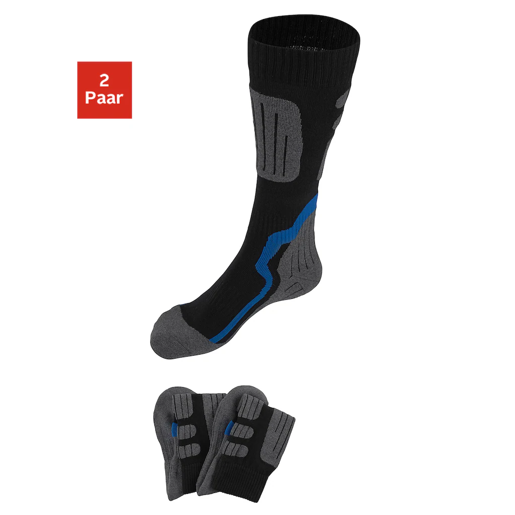 H.I.S Kniestrümpfe (Packung 2 Paar) Ideal Für Wintersportaktivitäten ▷ Für