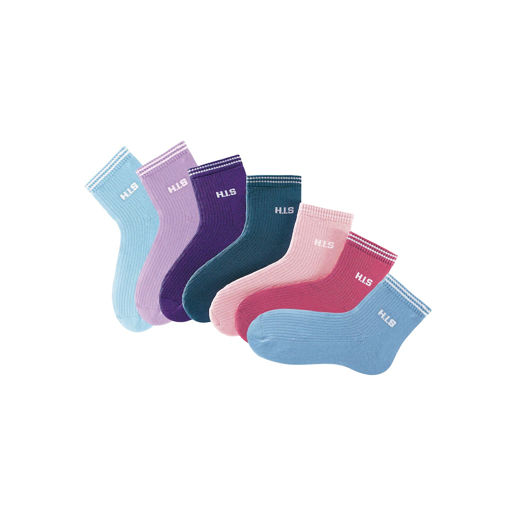 H.I.S Kurzsocken (Packung 7 Paar) Mit Vollfrottee
