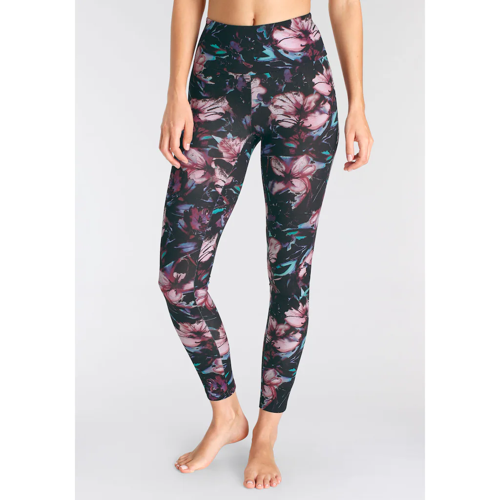 H.I.S Leggings Mit Blumendruck Loungewaer