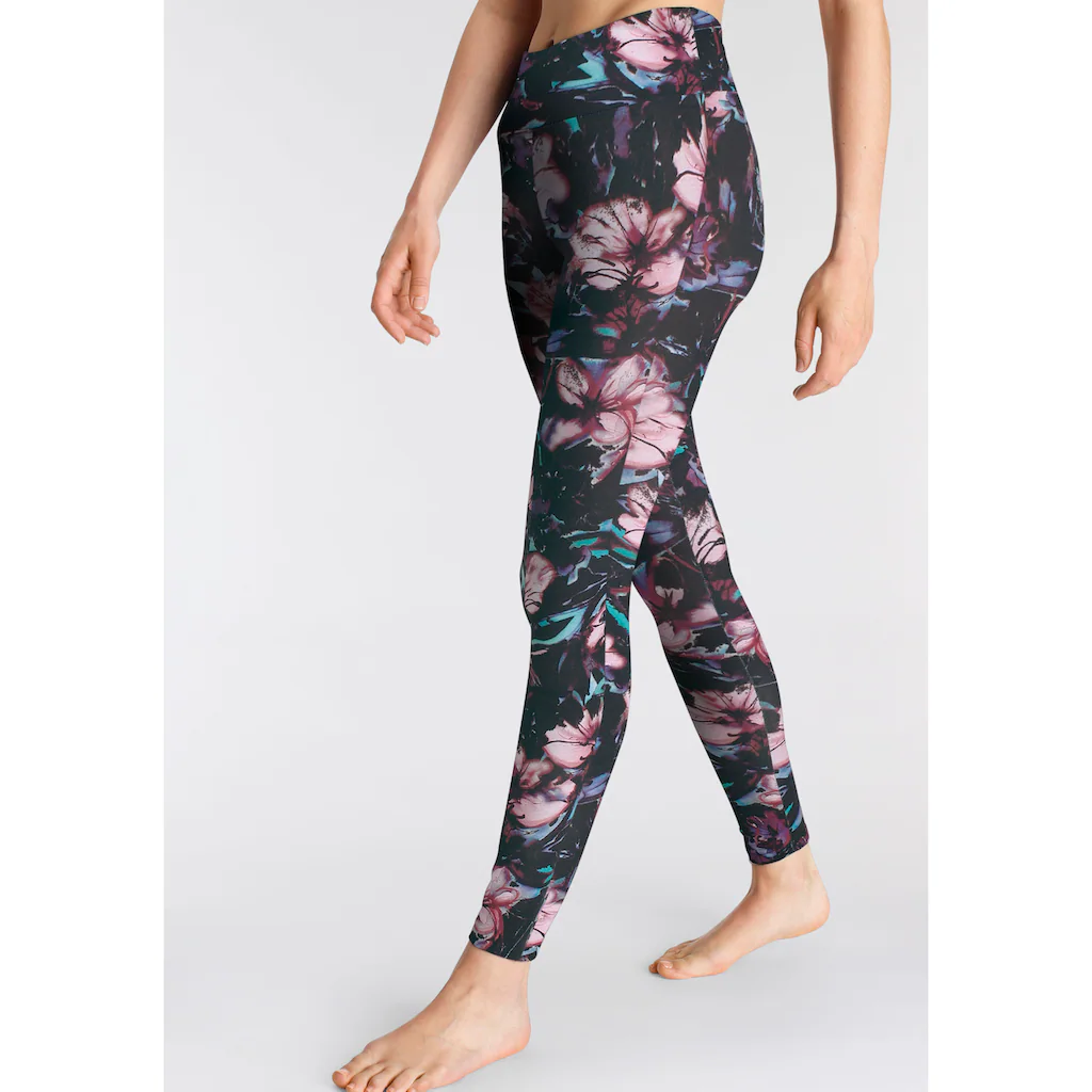 H.I.S Leggings mit Blumendruck Loungewaer