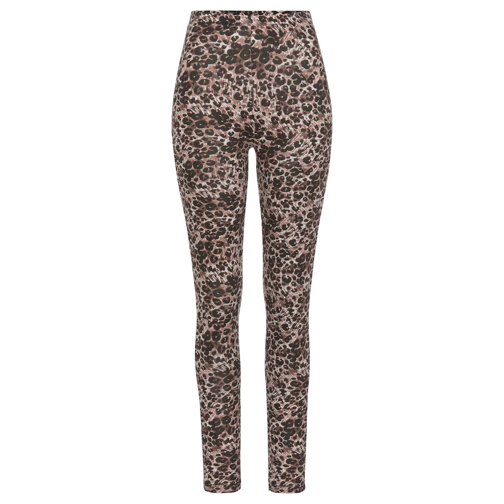 H.I.S Leggings Mit Leoprint Loungewear