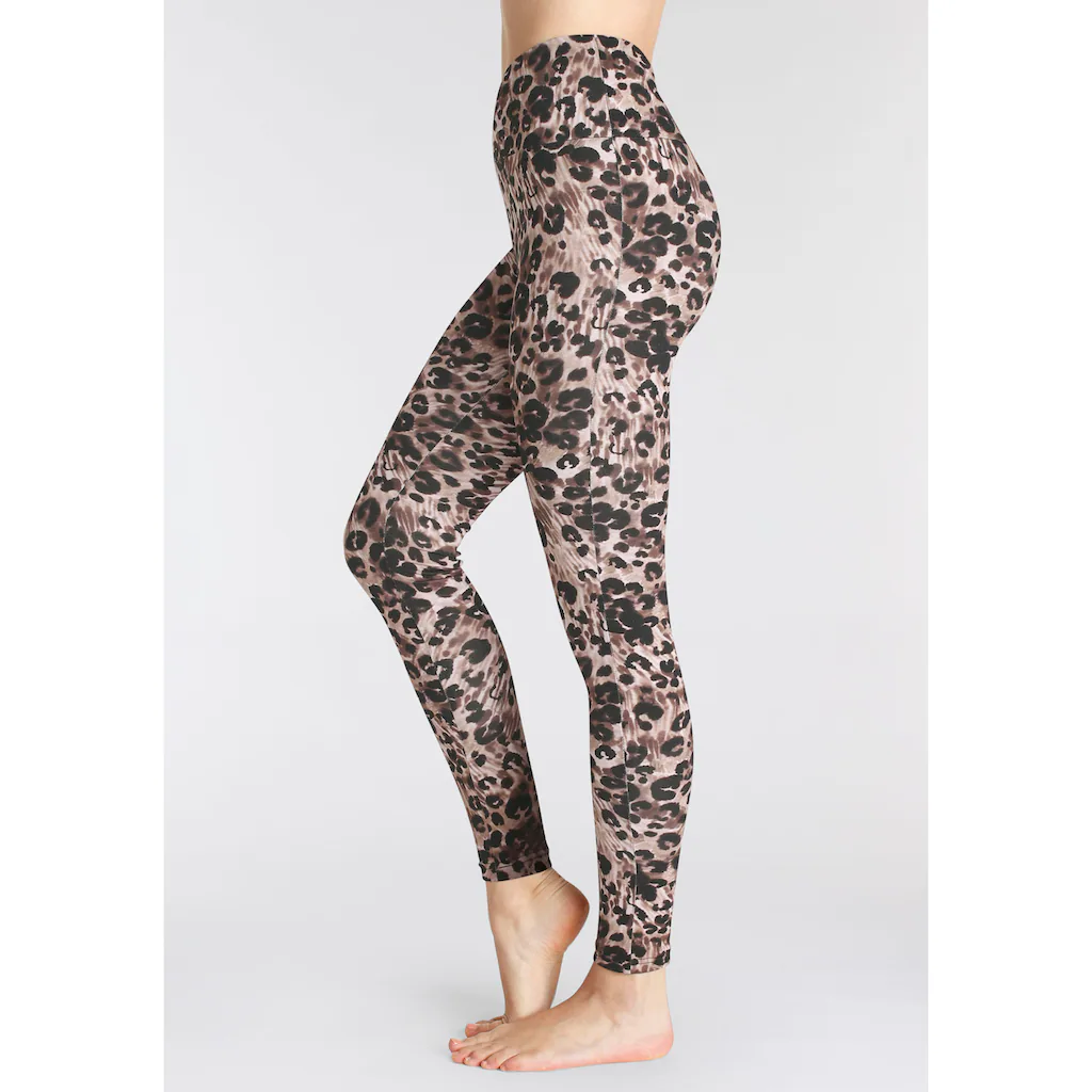 H.I.S Leggings Mit Leoprint Loungewear