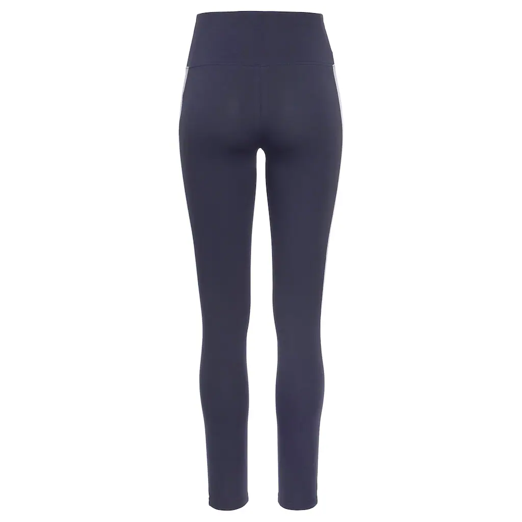 H.I.S Leggings Mit Weißem Seitenstreifen Und Logodruck