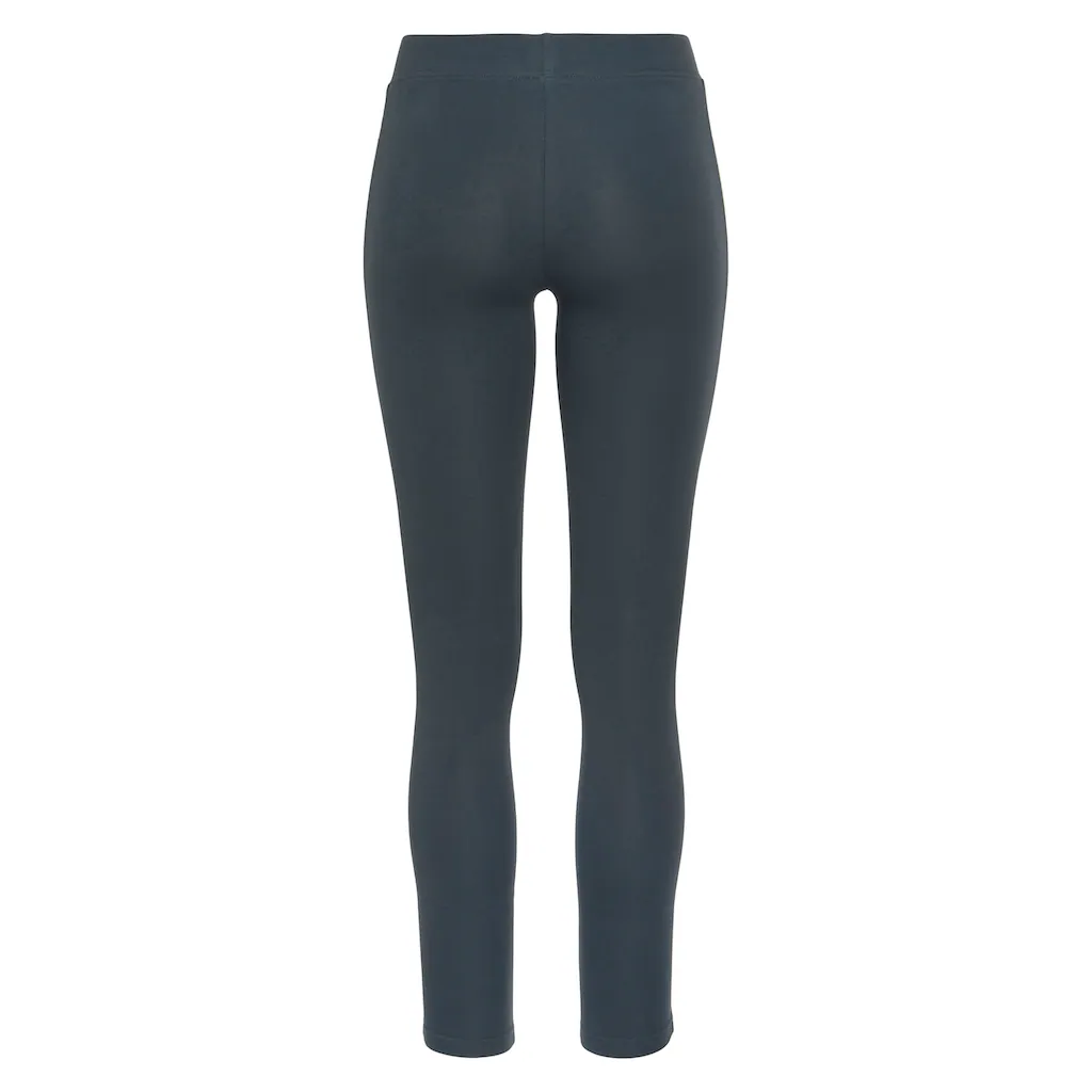 H.I.S Leggings Mit Weißer Kontrastpaspel