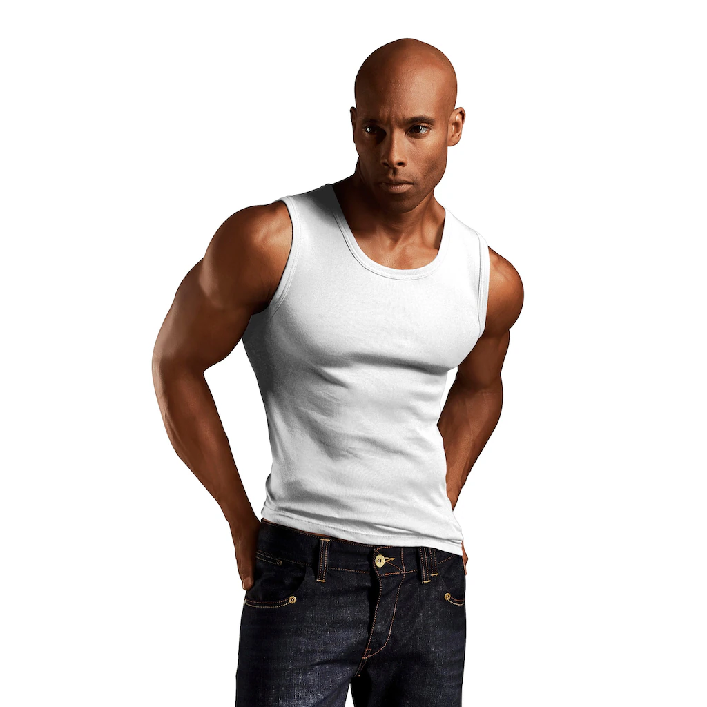 H.I.S Muscleshirt (3 Tlg.) Ohne Seitennähte Optimale Passform