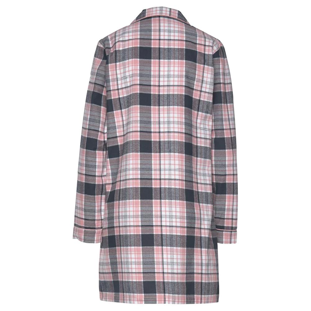 H.I.S Nachthemd Aus Flanell Im Karo-Design ▷ Für