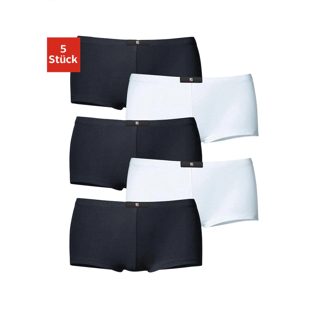 H.I.S Panty (5er-Pack) aus elastischer Baumwoll-Qualität