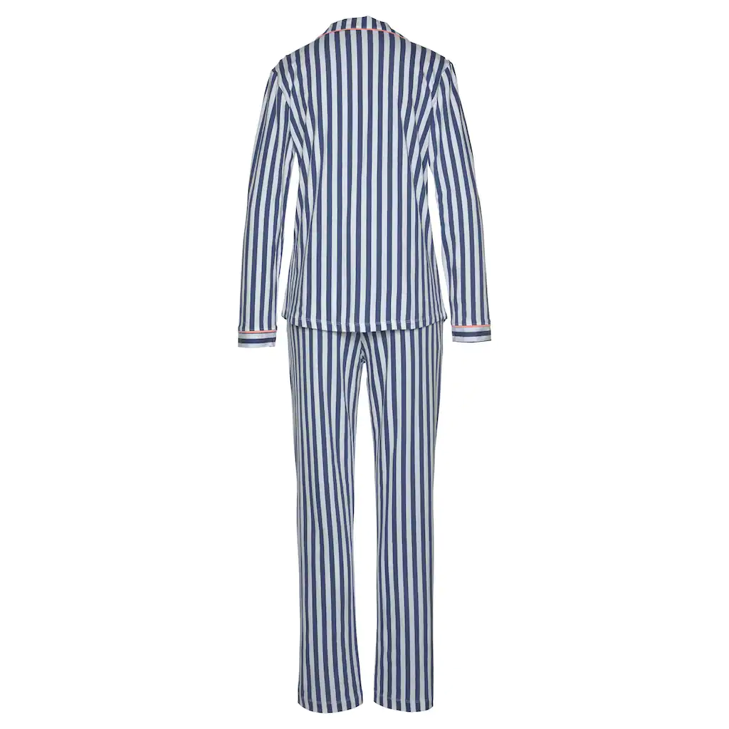 H.I.S Pyjama (2 Tlg.) In Klassischem Schnitt Mit Streifenmuster Kaufen