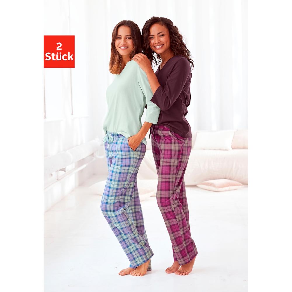 H.I.S Pyjama (4 tlg. 2 Stück) ▷ für